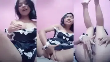 Asisten Rumah Tangga Asyik Colmek Di Dapur Sepi